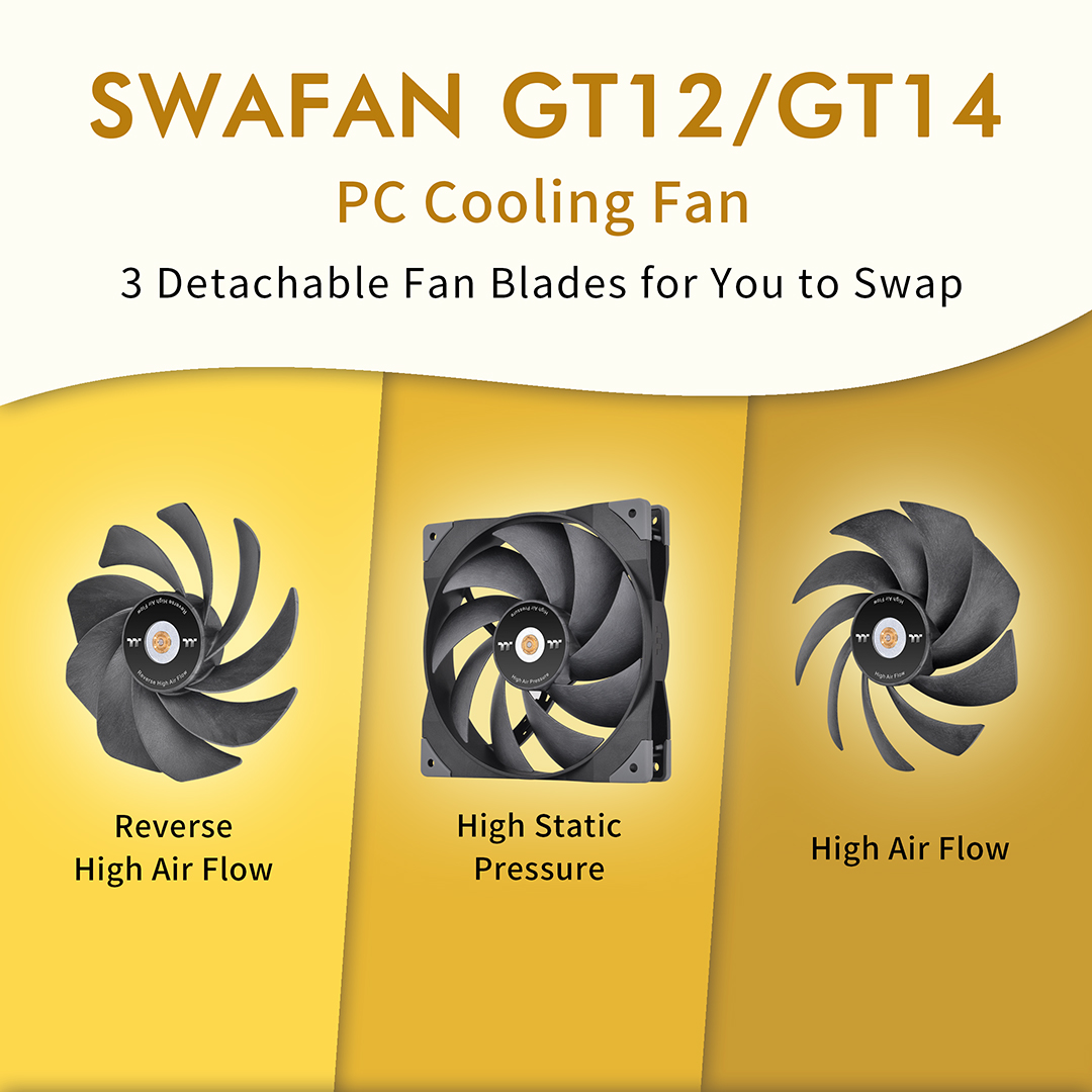 thermalatino's tweet photo. ¿Un ventilador con tres escenarios de uso diferentes para elegir?
Sí, ¡ese es el SWAFAN GT12/ GT14!
👀 Mas info: https://t.co/nMzDMdwJW7
#SWAFANGT #SWAFANSERIES #SWAFANGT12 #SWAFANGT14 # #pcfans #highairflow #reversefanblade #swappablefanblades #radiatorfan #radiatorfans https://t.co/eQK9YVZrLI