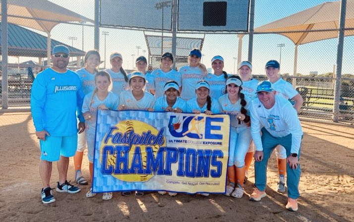 GoldHankins's tweet photo. Any weekend we show up at dark and are last to leave the park is a good weekend in my book. Total team effort at the 2023 DFW Fall College Classic, went 5-2 taking a hard earned 2nd place and some hardware home.

#igpremier18u #IllusionsGold #leadtheway https://t.co/LMqvpSQQQB
