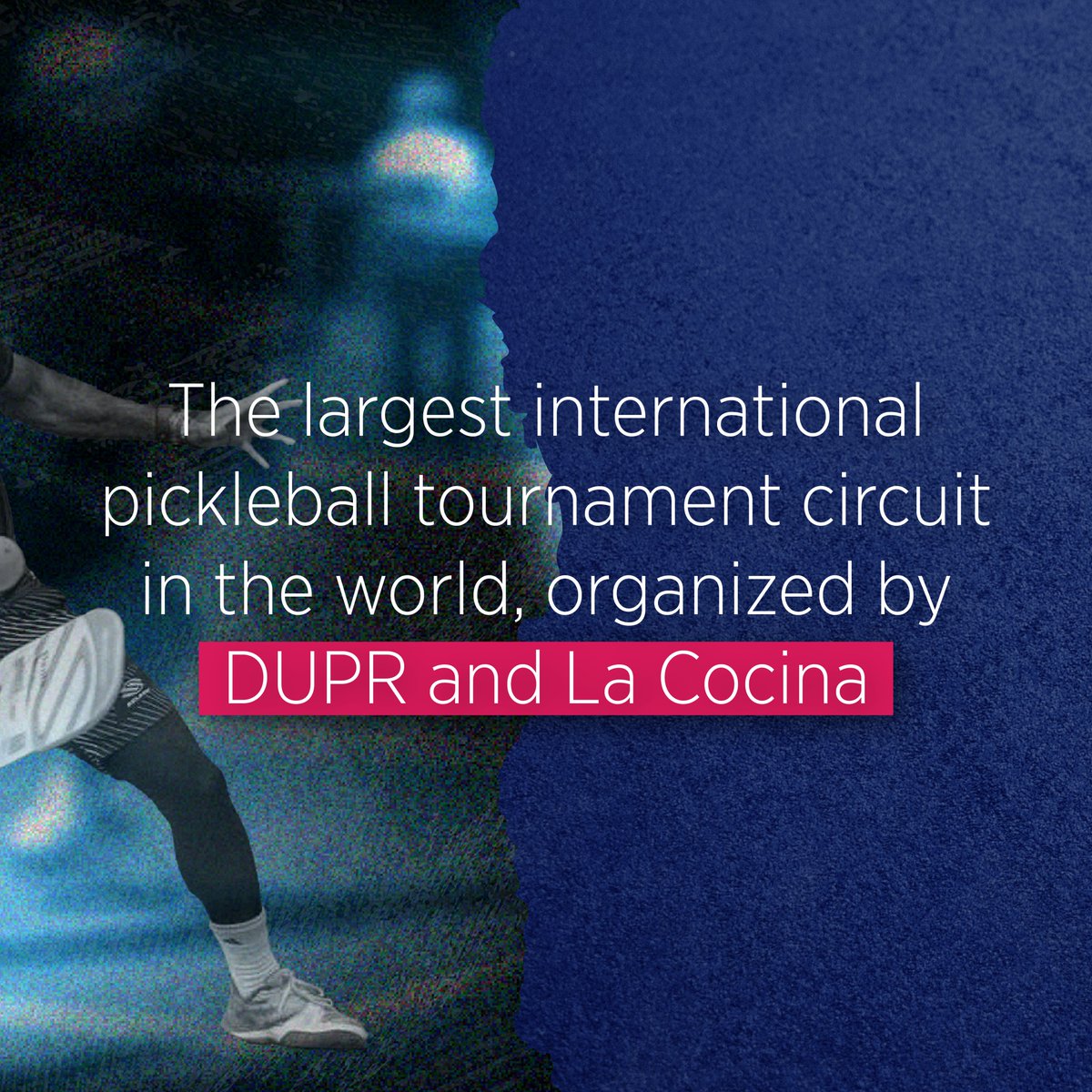 lacocinapb's tweet photo. 🏓 Exciting News! @DUPRpb  and La Cocina Pickleball have joined forces to bring you the world's largest international pickleball circuit outside the United States. 🌎 

1/6 https://t.co/TR6nX6og4q