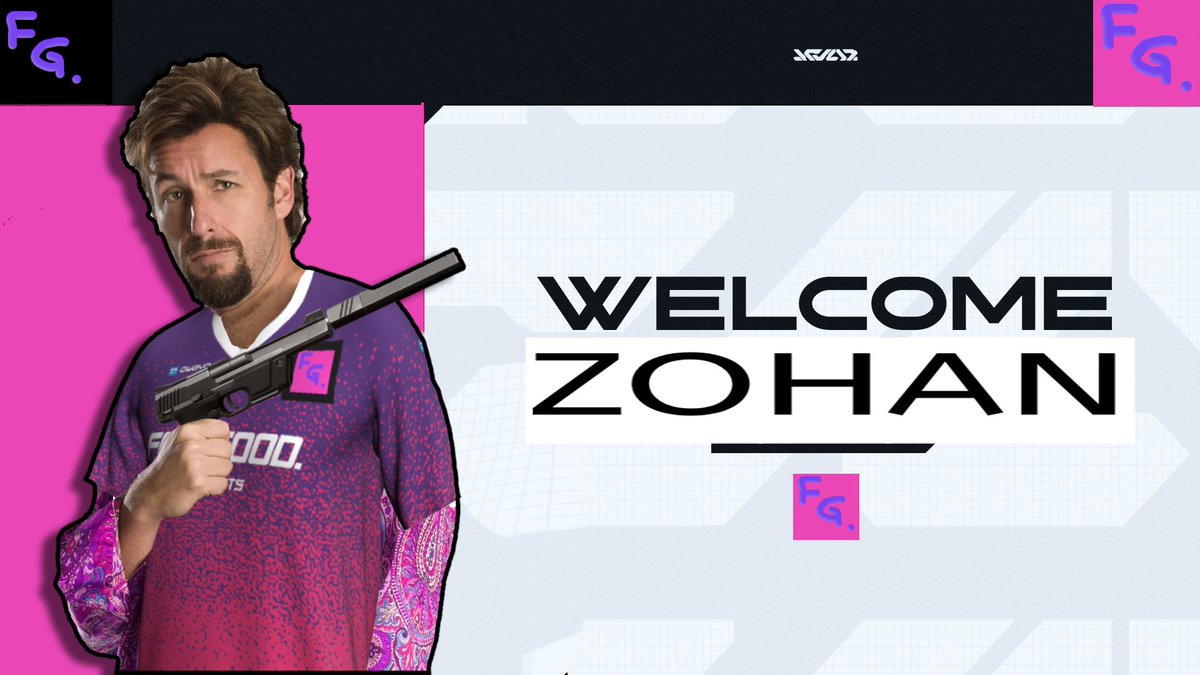ForGoodEsports's tweet photo. YOU DON'T MESS WITH THE ZOHAN‼️‼️

Welcome Zohan to the FG. VALORANT roster.

#FGFighting #FGFamily https://t.co/9rb9LIOuMn