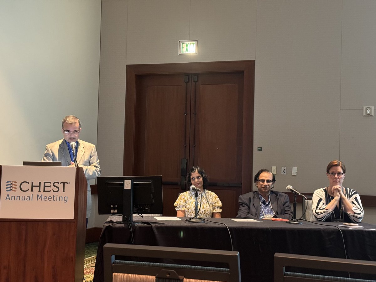 KantaVelamuri's tweet photo. Excellent session on telemedicine in pulmonary, critical care and sleep #CHEST2023 @sursar @tmcsleep @BCM_Lung https://t.co/BZ6AaC3UqM