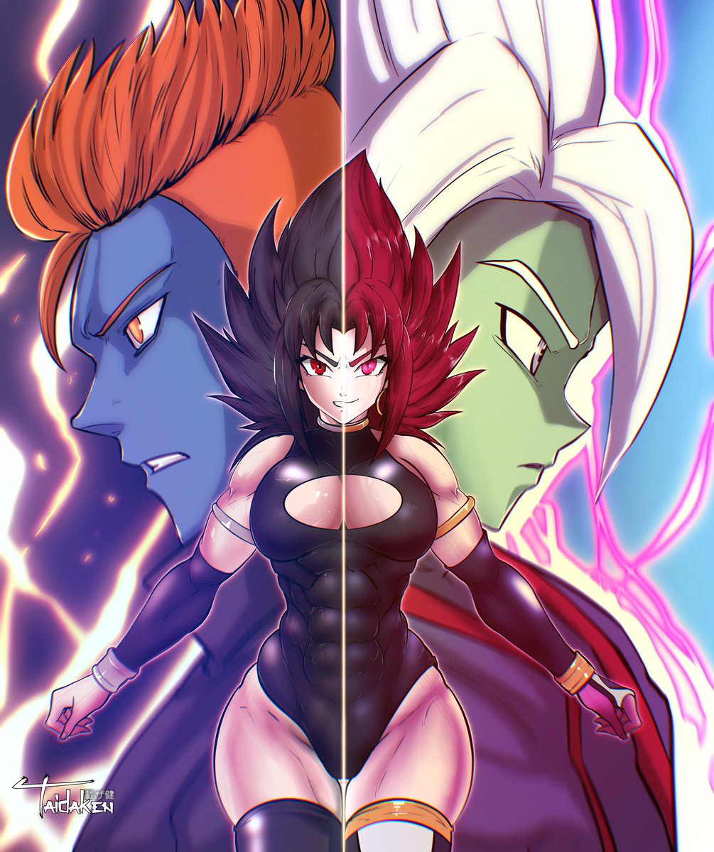 Okoro is Split into two!

Okoro belongs to 
<a href="/zelenia1313/">Lunardecay</a> 

#anime #dbzart #dboc #artwork