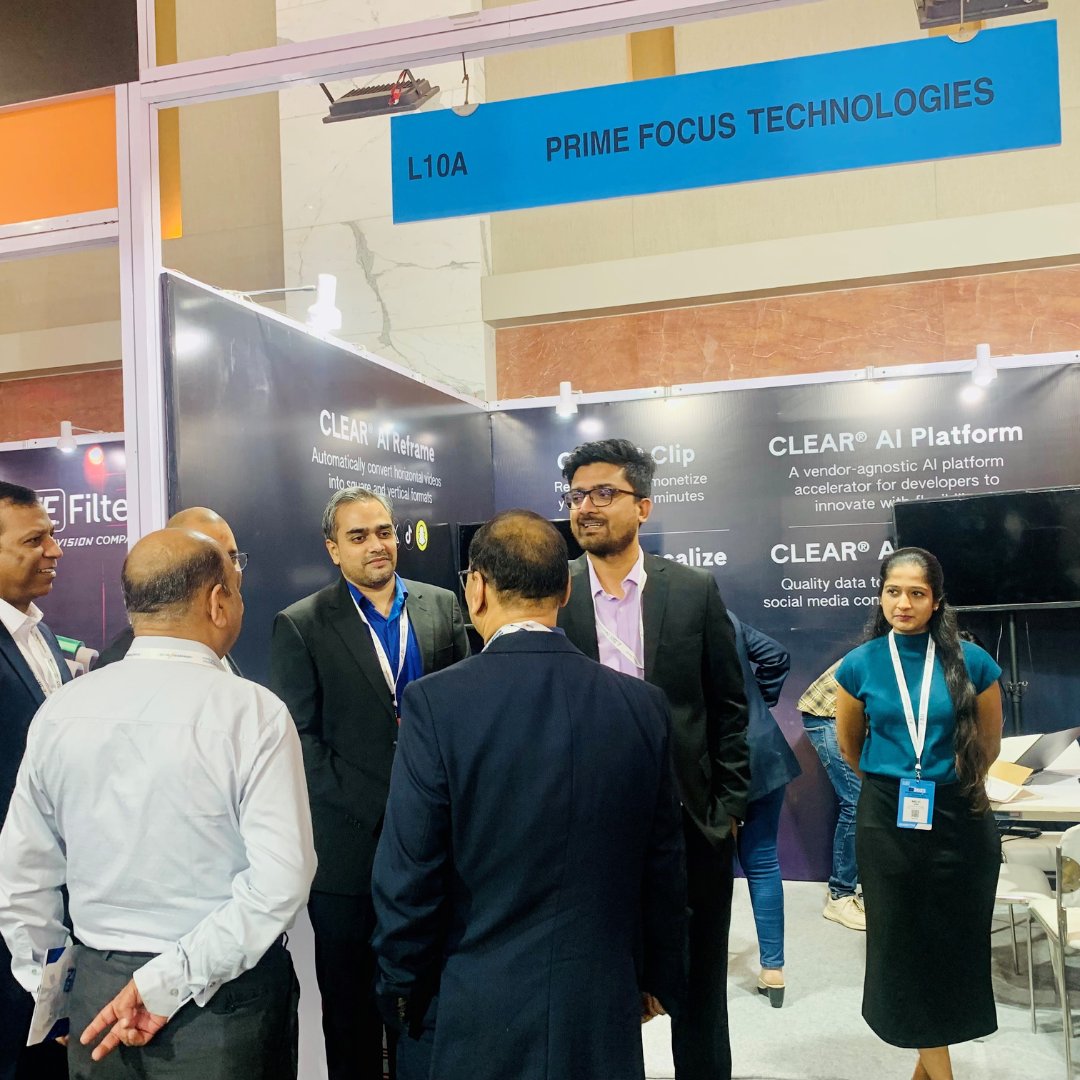 Day 1 at Broadcast India Show ✔️ It was an exciting first day of innovation, insights, and inspiration! See you soon at day 2! #BroadcastIndiaShow #BroadcastIndia