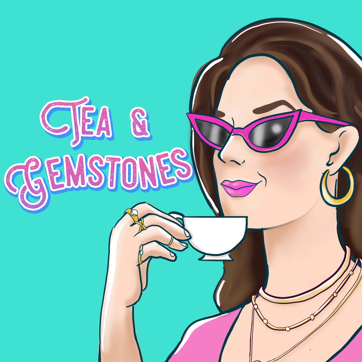 Ubistudioslk's tweet photo. Podcast cover illustration done for The podcast Tea &amp; Gem stones.

Transform your podcast with my unique illustrated cover art. Contact me now – link in bio!  #PodcastCoverArt #Illustration #gemstones  #USA #podcasts https://t.co/HuuEcCuN0L