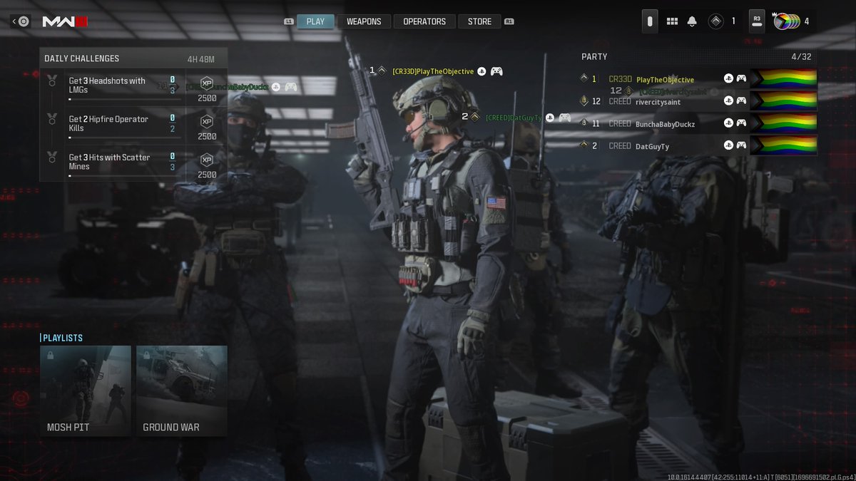 WeAreCreedGames's tweet photo. The Boyz Are Back In Town #MW3 https://t.co/3mvJYQoM9m