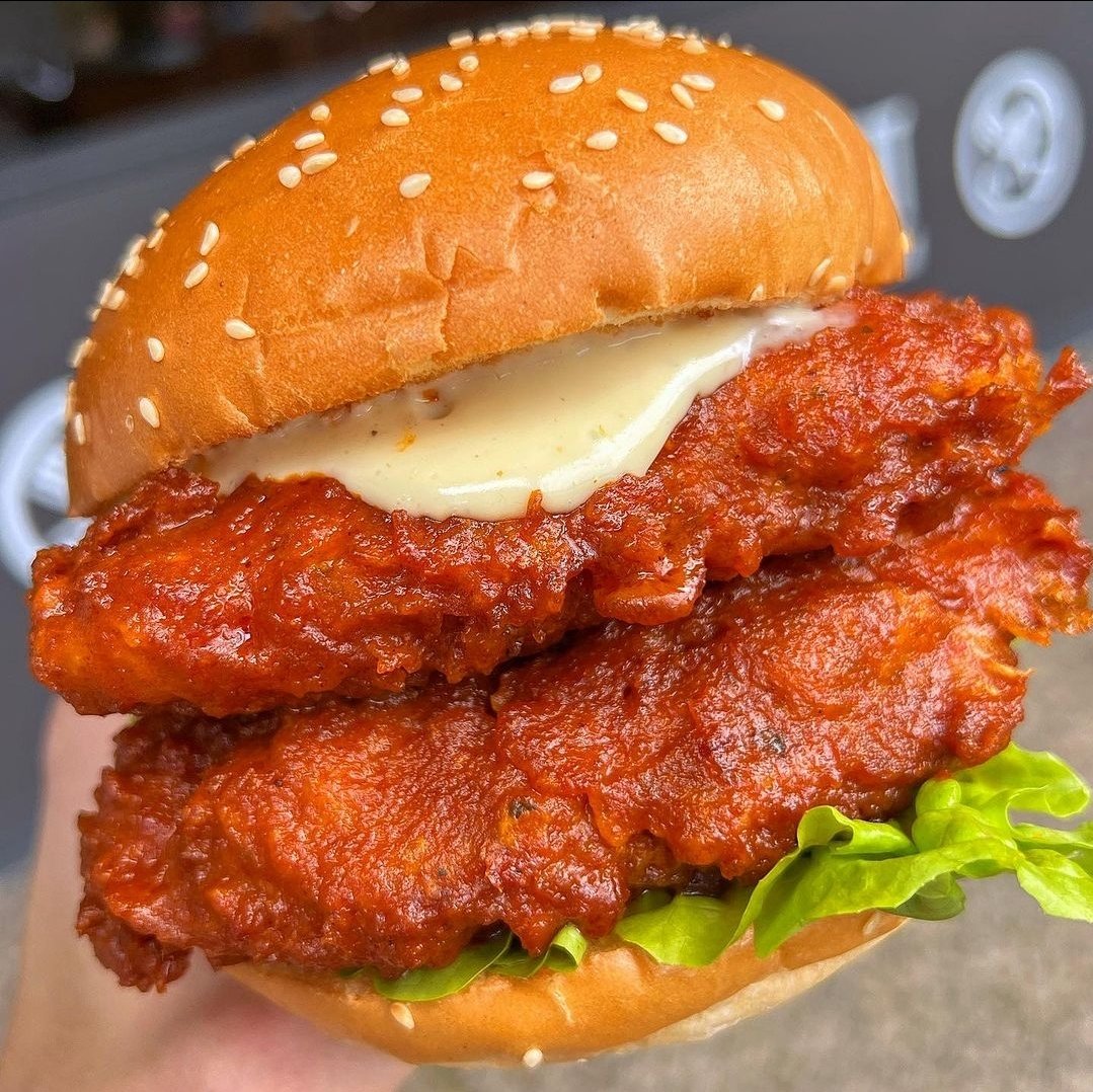 Fteqsr's tweet image. The DOUBLE Nashy from Brooklyn Depot. 🧨😋  #NashvilleHot