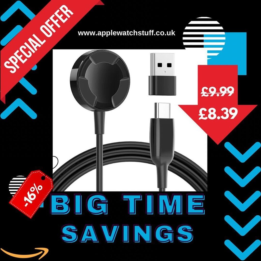 applewatchstuf's tweet photo. Sale!! Amazing usb cable supports usb-a and usb-c.  Available in white or black. Check it out now on 
👉https://t.co/dMJ5E46bfd
#applewtach #applewatchuk #apple #appleuk #chargingcable #usba #usb #usbc #amazonuk #applewatchstuff #applewatchstuffuk #savi… https://t.co/afOt9PUXzO https://t.co/hg6YyvETPZ