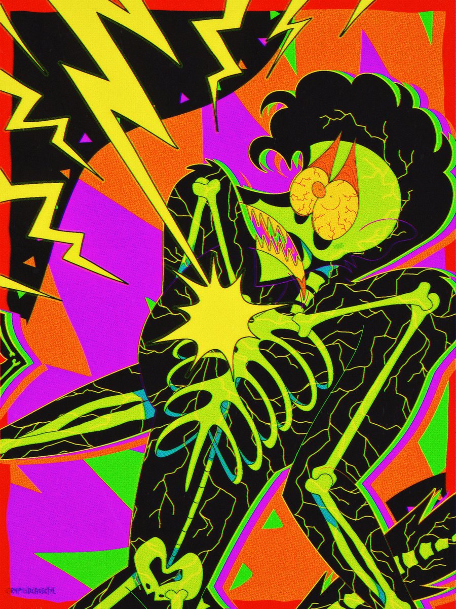 weaselbonez's tweet photo. shock ⚡️
for some reason i struggled a lot with this and it took me WAY too long. #inktober #oc https://t.co/TCTT2YlSs7
