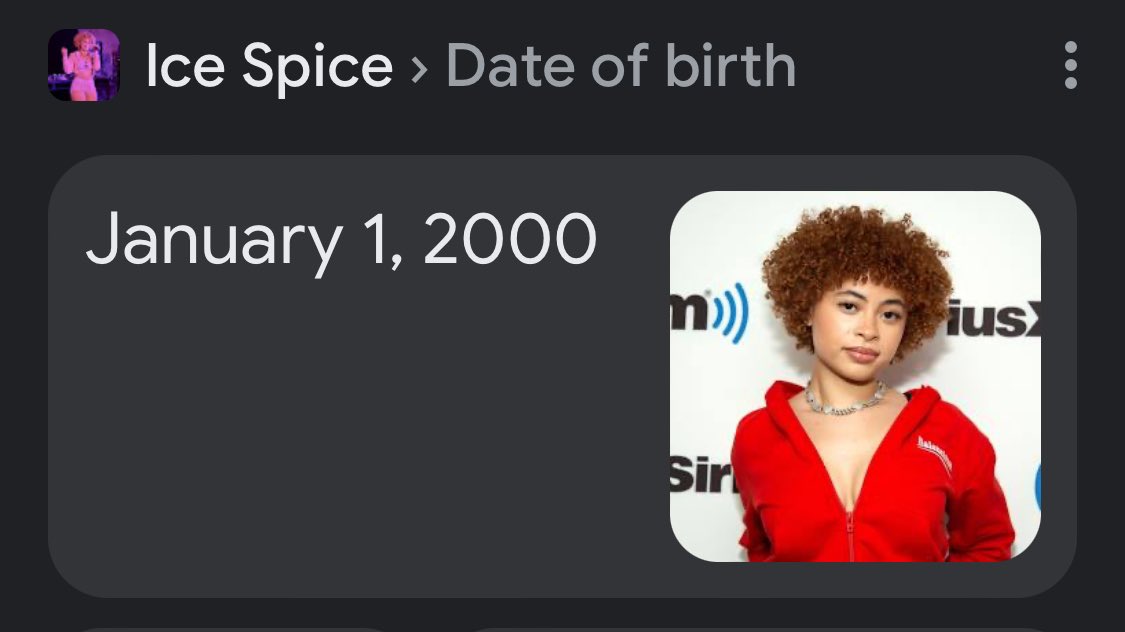 4ambetterman's tweet image. why does ice spice have the perfect birthday