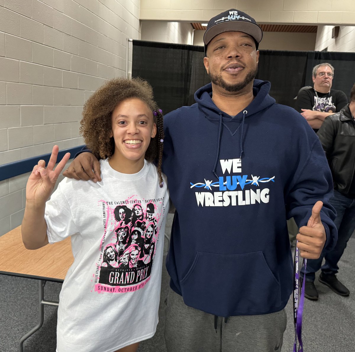 WeLuvWrestling1's tweet image. Friday ⏭️ Sunday #IndyStar #WeekendLuv @Armstrong18Rach