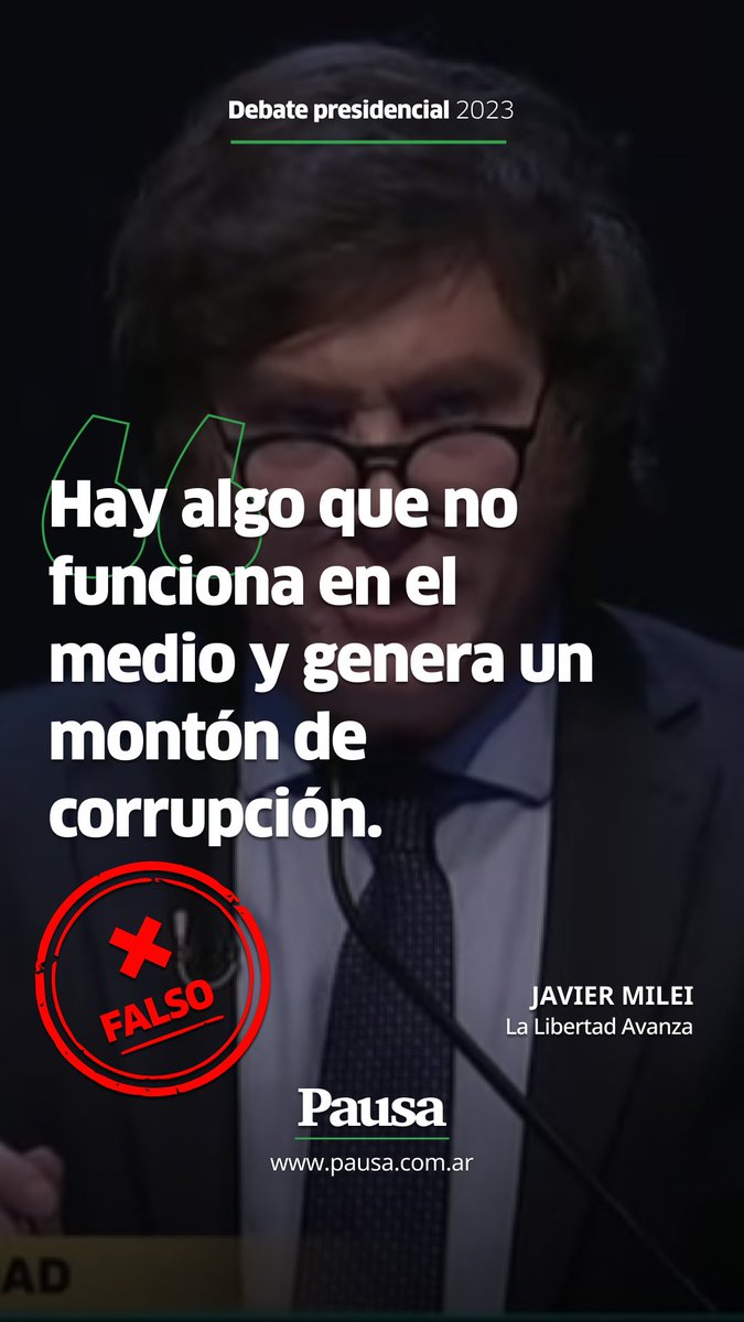 PeriodicoPausa's tweet photo. Dice Javier Milei "Nosotros decimos que hay 7000 personas esperando un transplante y 300.000 potenciales donantes y algo que no funciona en el medio y genera un montón de corrupción".

Javier Milei ignora cómo funciona el sistema de donación de órganos: "La versión de este señor de que hay 350.000 órganos guardados para 7500 pacientes en lista espera es una aberración matemática", califica el titula del Cudaio de Santa Fe, Armando Mario Perichón.

No todas las personas que fallecen pueden convertirse en donantes. "Se necesita de una muerte muy particular: encefálica o muerte cerebral" explica Perichón al respecto. "Se trata aproximadamente del 1% de las muertes de un año en un hospital de emergencia".