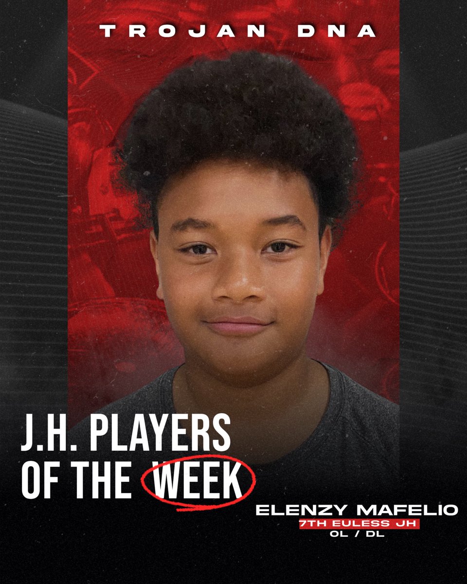 IAR2_Football's tweet photo. Congrats to our #TrojanDNA @EulessStallions players of the week https://t.co/KrxSJCSfX6