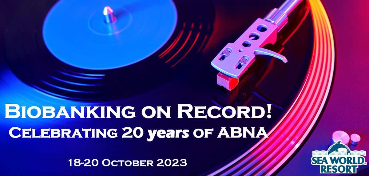 2023 ABNA Conference – Biobanking on Record is Next Week!
Registrations close this Friday 13th October
Register Here tinyurl.com/mpp9ey8a
#biobanking #ABNAOnline <a href="/NSWHSBiobank/">NSW Health Statewide Biobank</a> <a href="/CassPGriffin/">Cassandra Griffin</a> <a href="/georget81/">Georget Reaiche</a> <a href="/UsshaP/">Ussha Powell</a> <a href="/NushHet/">Nush Hetti</a>
