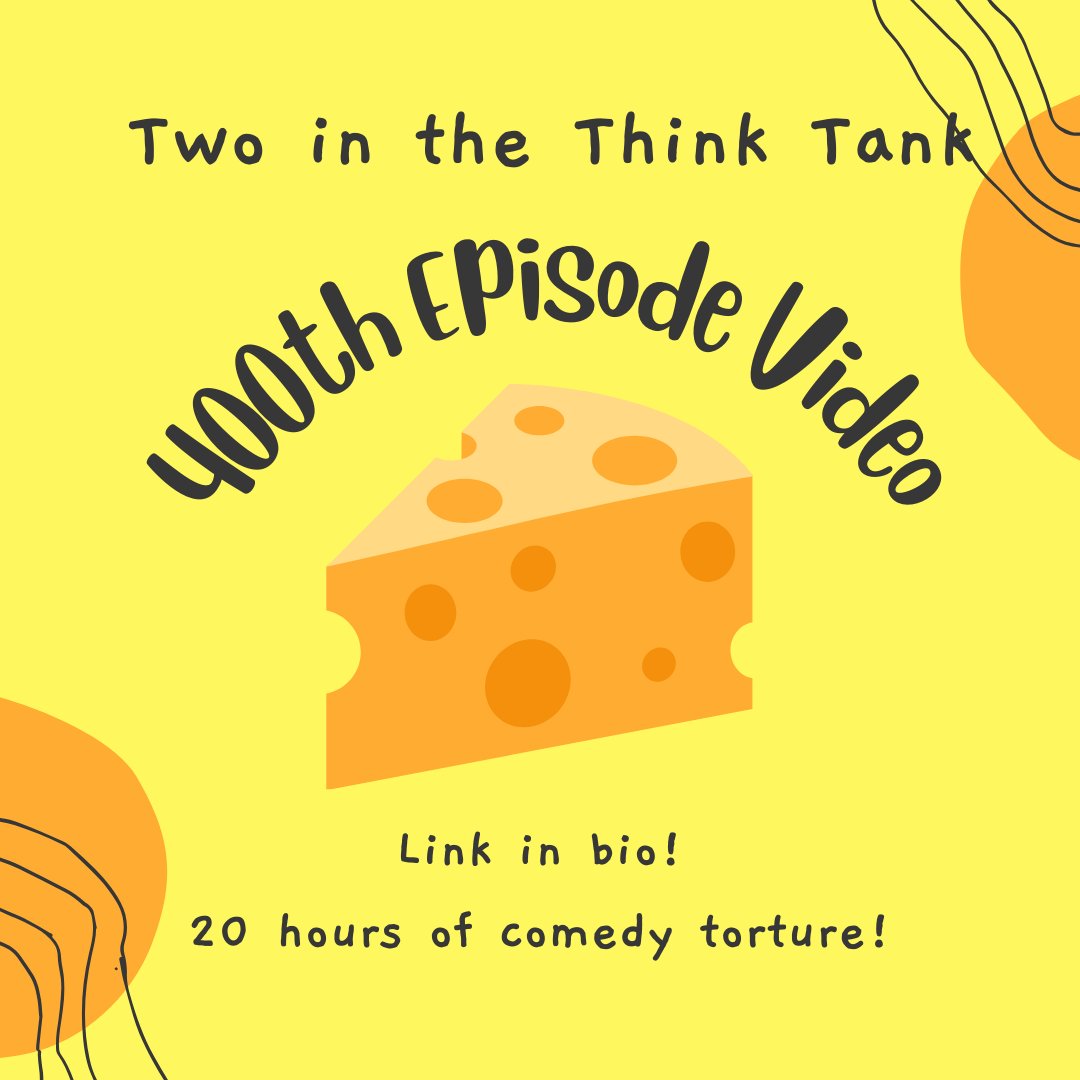 Two in the Think Tank (@twointank) on Twitter photo 