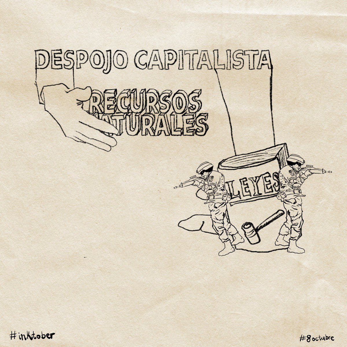 TallerAhuehuete's tweet photo. #inktober2023 08octubre https://t.co/jfgRLChEae