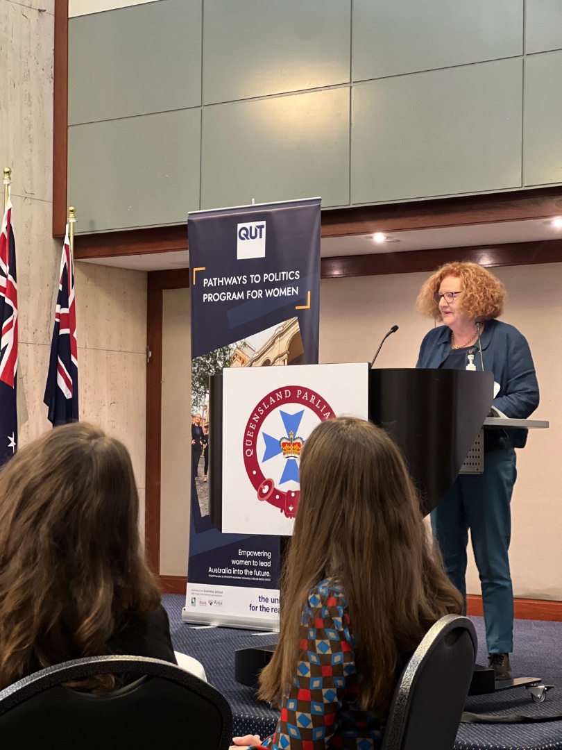 Over the weekend, the #QUT #PathwaysToPolitics class of 2023 graduated. They are future representatives and political leaders at local, state and federal level. This course gives women the confidence, skills and network to help them get elected. Look out for them next year.
