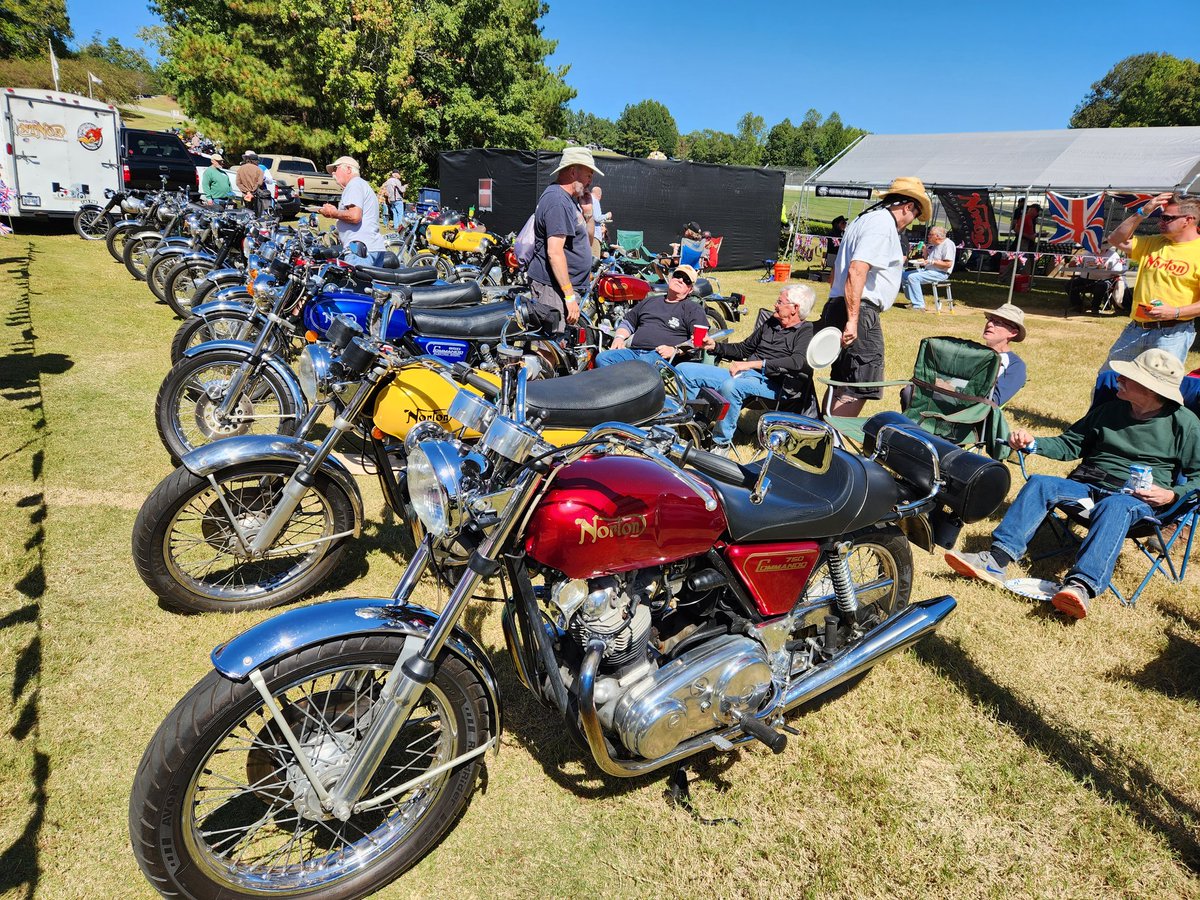 Barber Vintage Festival. Unbelievable assortment of bikes.