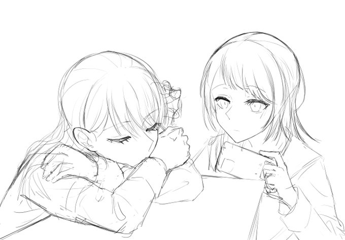 仕事終わったら続いて描きます 