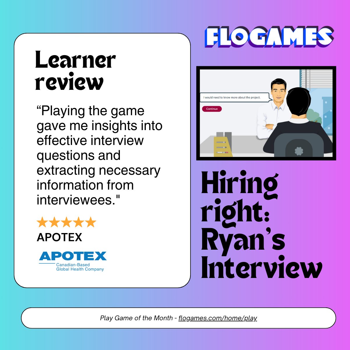 Flogames_'s tweet photo. Discover the impact of learning through games! Here's what our customers have to say about their experience. Learner review #8 https://t.co/J1RlzUZ8T7