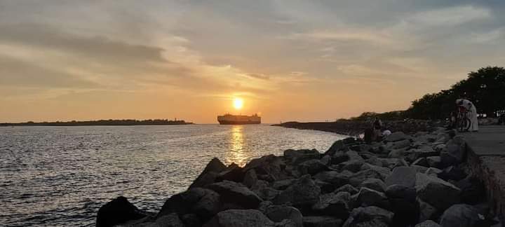 Atardecer en Puerto Corinto

#FSLNOctubreVictorioso
#FSLNVencimosVenceremos
#Nicaragua
#ManaguaSandinista 
#8Octubre
#SomosNicarao