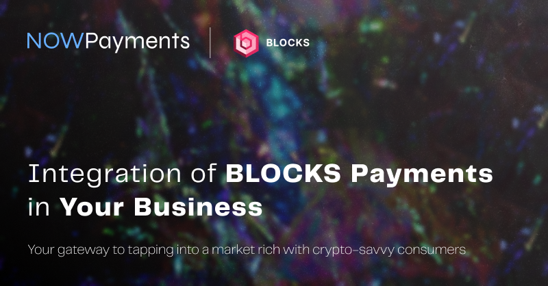 NOWPayments_io's tweet photo. βοΈ Discover the integration of @BLOCKS_DAO in your business operations with NOWPayments.
Your gateway to tapping into a market rich with crypto-savvy consumers π