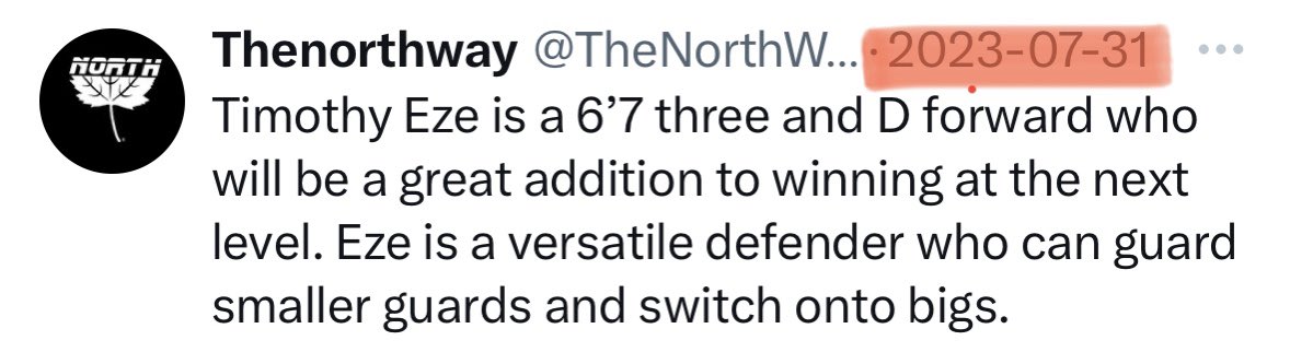 TheNorthWay's tweet image. 🔮 🔮🔮 definitely a Division 1 prospect.