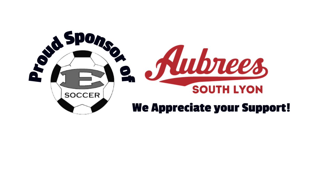 SLEastSoccer's tweet photo. Another great East Soccer Sponsor- thank you Aubrees! https://t.co/g095EkiHeb