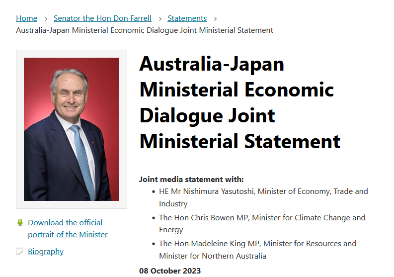 How many different ways can politicians say 'we care about gas and coal more than your kids' future?'

Read this joint ministerial statement and find out! 
#climate #auspol
trademinister.gov.au/minister/don-f…