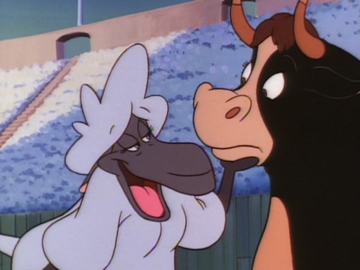 chomper1994's tweet photo. Do Toons Dream of Animated Sheep? (aired October 8, 1993)

A toon sheep begins to take over Bonkers’s dreams, causing him to slowly drain away.
#30YearsOfBonkers https://t.co/fnPwt5lAfp