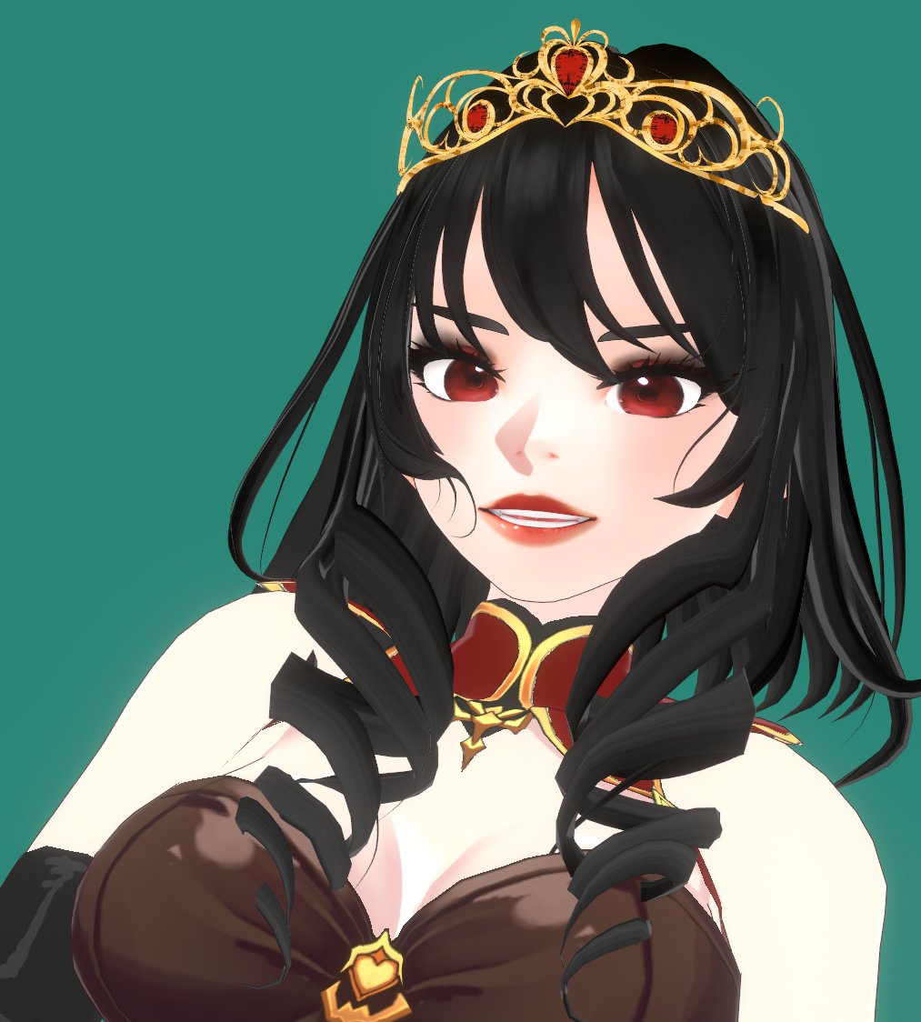SassFactory_'s tweet photo. don't mind me just putting models together again xD #vtuber https://t.co/MF23l659gQ