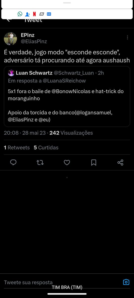 GuilhermeBier2's tweet photo. Tão se escondendo até agora...
Não é como começa é como termina👀👀 https://t.co/raUpQr38eM