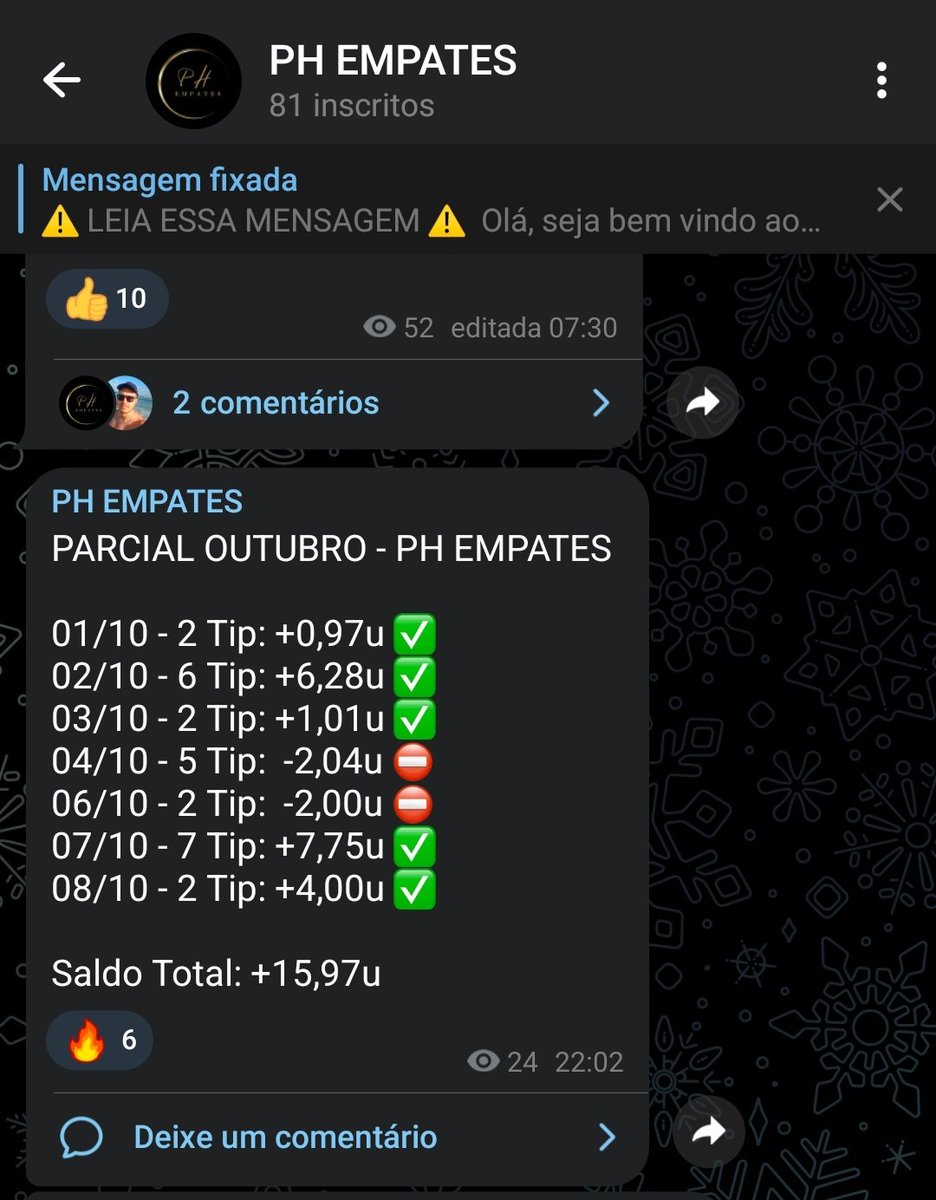 phempates's tweet photo. Belo início de mês no grupo!

Tudo pela pinnacle https://t.co/PUC7tHpyzM