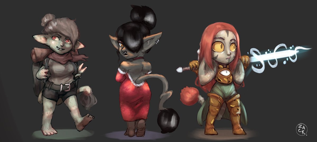 Some goblin stuff from last year. I don't think I have posted these🤔It's #gobtober after all ^^