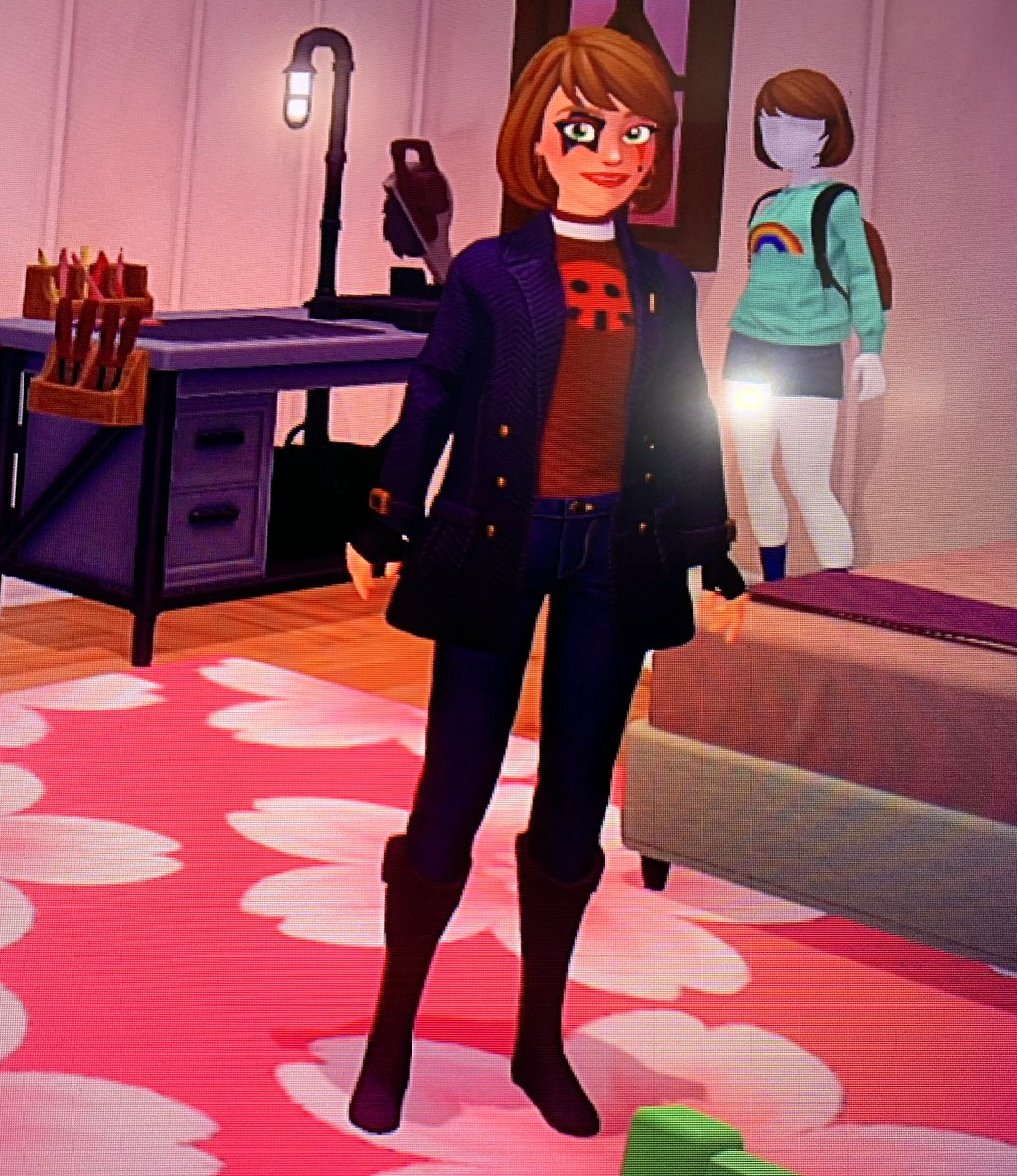 TheAisBarks's tweet photo. Unleashed a little HELL in Disney Dreamlight Valley tonight. ❤️💛🖤🤍🤡🔫🎪🐴 👔👹

#DisneyDreamlightValley #CustomOutfits #HelluvaBoss #Blitzo #Blitz #HelluvaBossBlitzo #HelluvaBossBlitz #BrandonRogers #CustomOutfitsAreFun https://t.co/zQksAzBwvs