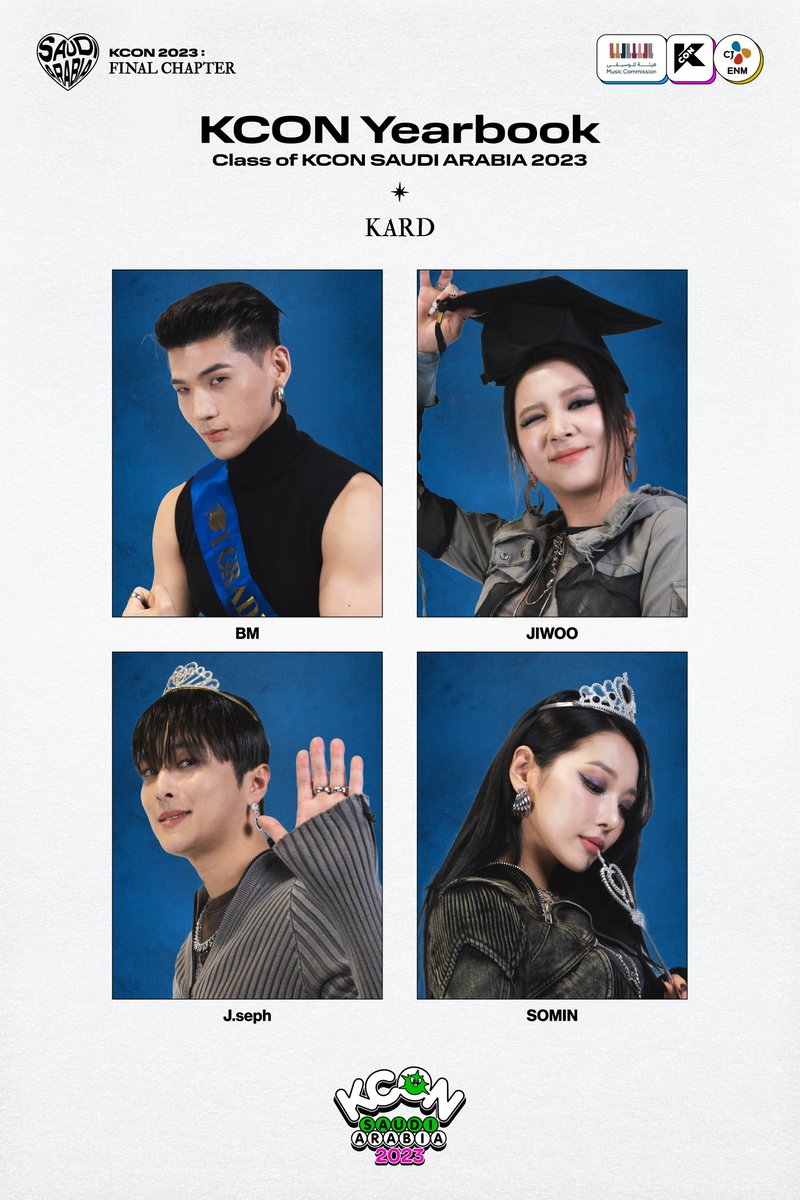 MatthewKim_BR's tweet photo. [PIC] 08.10.23 - A KCON Arábia Saudita postou fotos do KARD e do BM 🖤

#BM #JIWOO #JSEPH #SOMIN #KARD @KARD_Official https://t.co/yk2E6Vn9kg