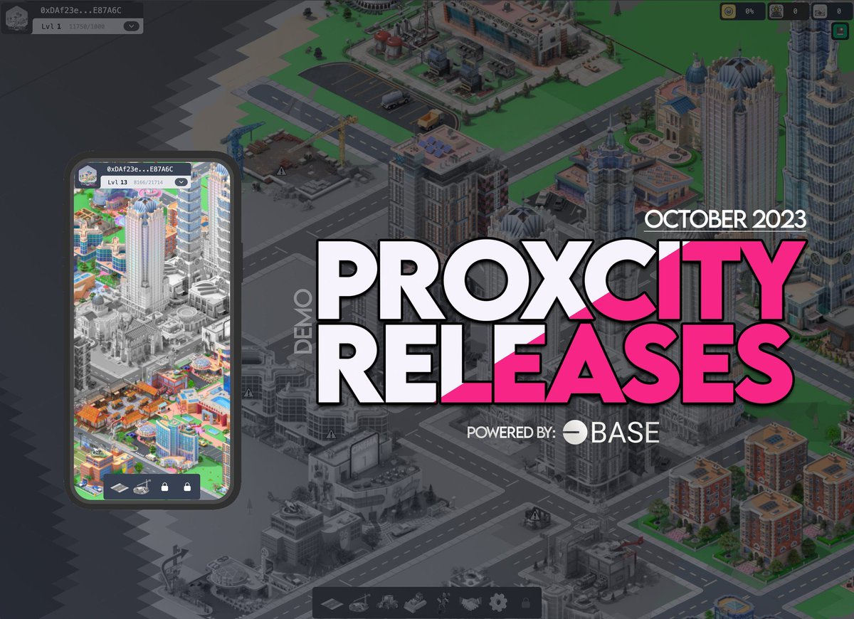 proxcity_xyz's tweet photo. Who’s ready for the demo to release the 18th? https://t.co/hHlPxIc9RD