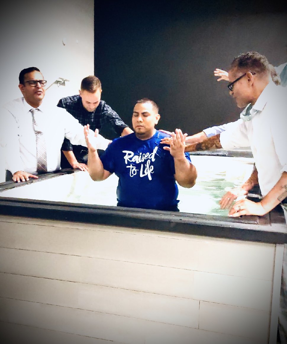 mel_reddy's tweet photo. An amazing day at The Sanctuary Church! We celebrate with Carlos as he was baptized in the precious name of Jesus! We pray that the Lord will continue to bless him and his family! #Belief #youbelonghere #othersfirst https://t.co/CHi4OqaKaF