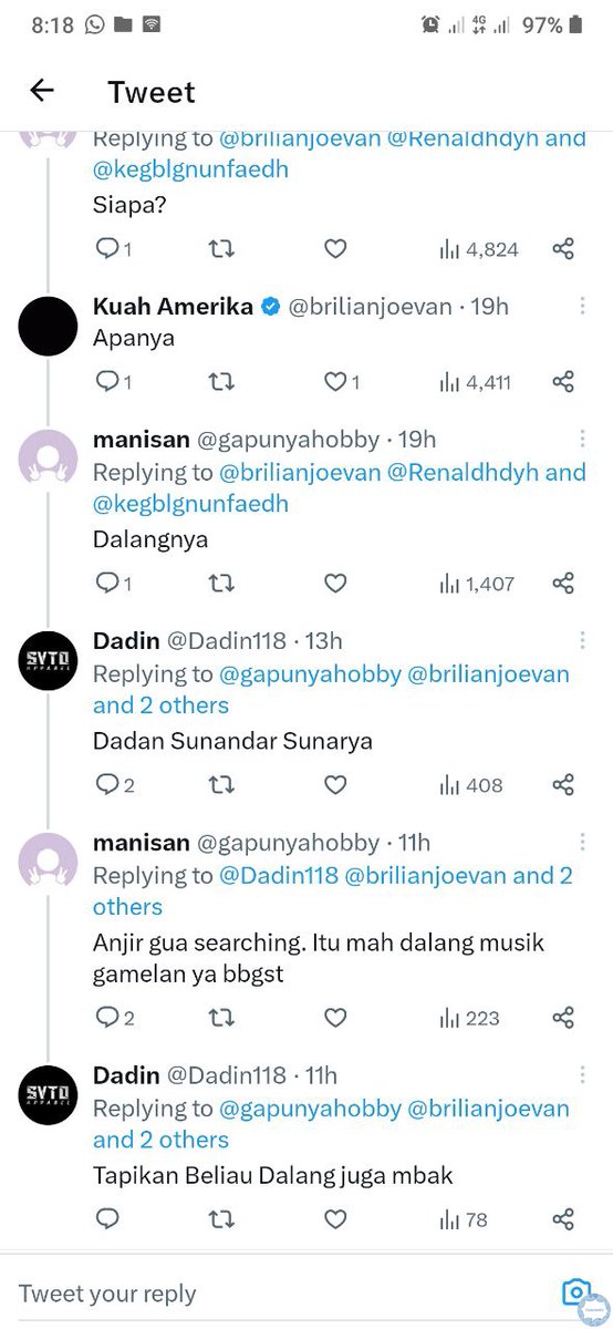 convomfs's tweet photo. 🤍 lagi rame bahas siapa dalang di kasUs Jess1ca W0ngso. Bacain komen malah ngakak anj 😭😭😭👊 https://t.co/GaOoHoXP1K
