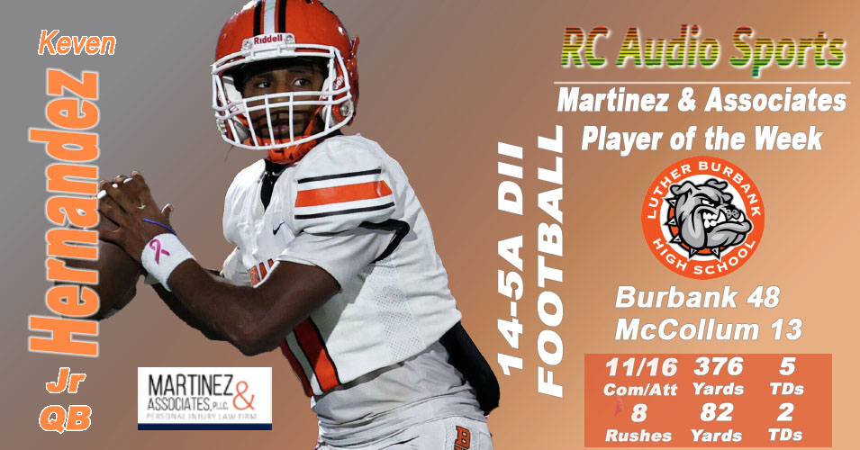 rcaudiosports's tweet photo. We introduce our 1st @martinezlawsa Player of the Week, a recognition that allows us to consider all teams competing in 14-5AII on a given week &amp; not solely teams competing in games we are streaming.

Burbank's Keven Hernandez is him. Congrats.

Photo credit: Sam Grenadier, SAEN https://t.co/BrTtEQj2il