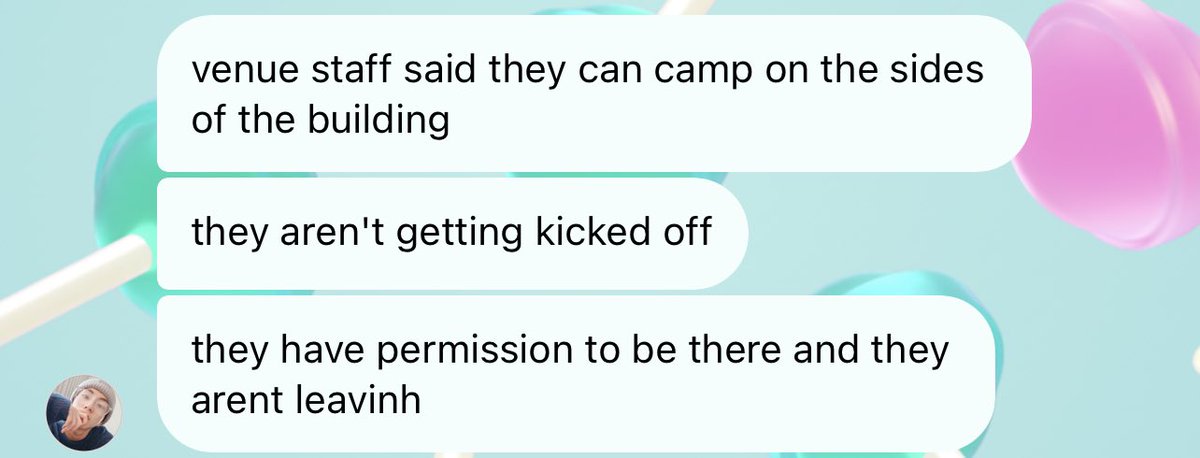 ok lol weirdos already camping for dallas 🤡