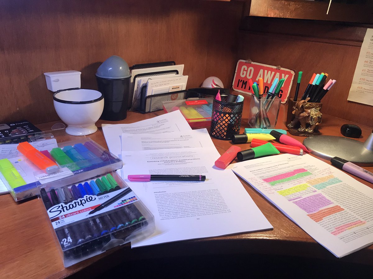Reading IS writing. #AcWri