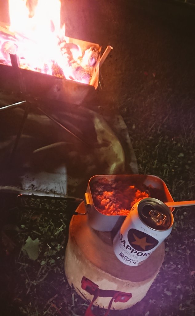 ayano_kurone's tweet photo. 🌲🏕️🔥🌲 

#camping #青森チェアリング https://t.co/IvRtlwKhbc