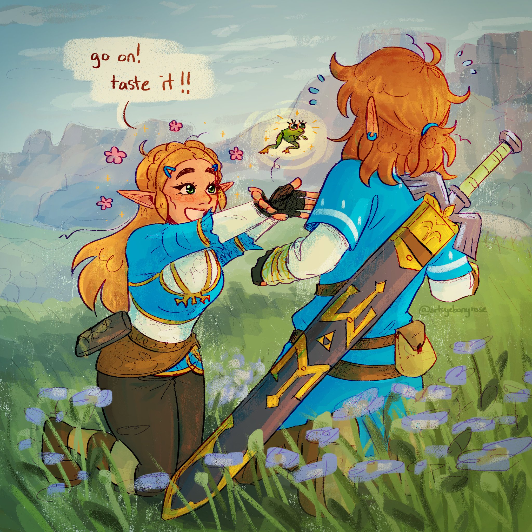 ☆BETTBETTART — Uhh I drew more botw link….and link, link, link