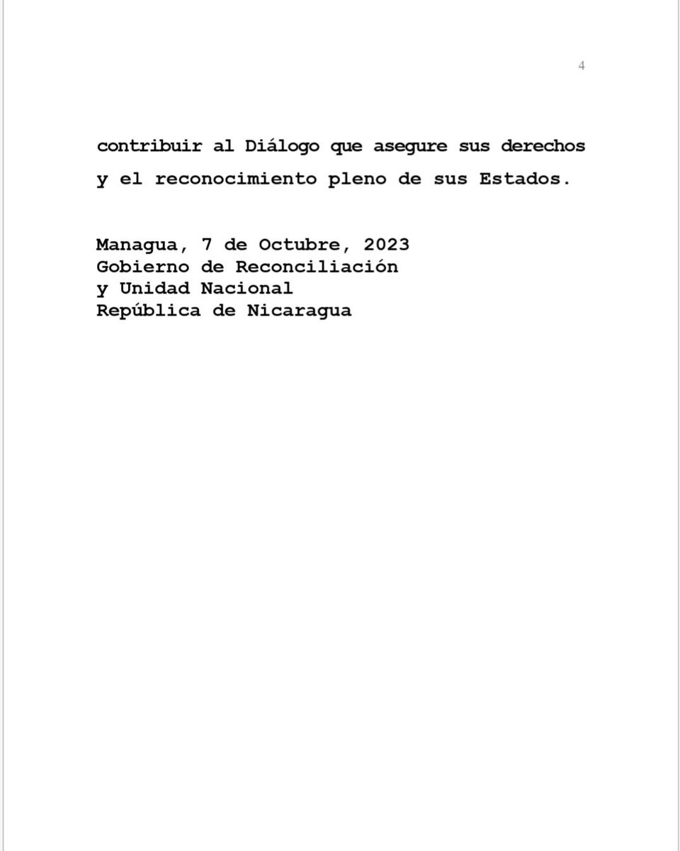 Si algo valoro de Nicaragua🇳🇮 es que nunca es equidistante.
Viva Palestina libre🇵🇸