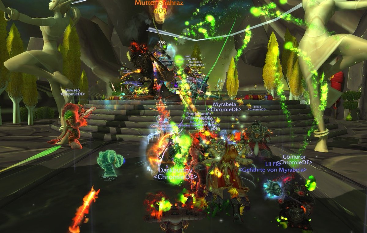 Anksuni's tweet photo. Was für eine meeega Sause im #wow #Timewalk #Gildenraid heute im Black Temple mit den verrückten Gildies von @ChromieDe #worldofwarcraft #community #fun #illidan https://t.co/xpZoNFtKxo