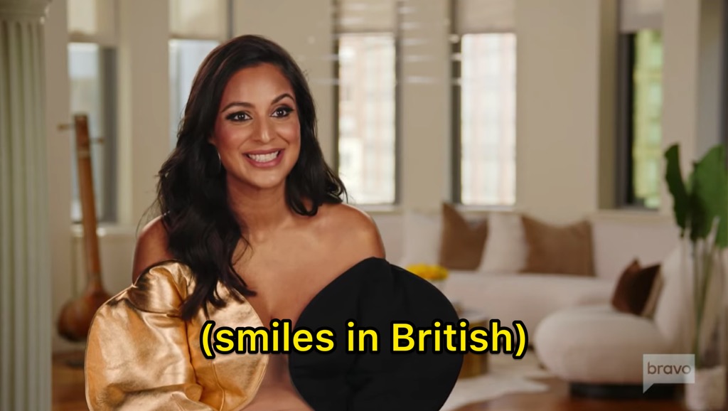 queensofbravo's tweet photo. Jessel: "I really don't know where this animosity is coming from. I think Sai doesn't like me because I dress better than her."

Oop! Jessel with the confessional shade! #RHONY https://t.co/v5ktOmfOoR