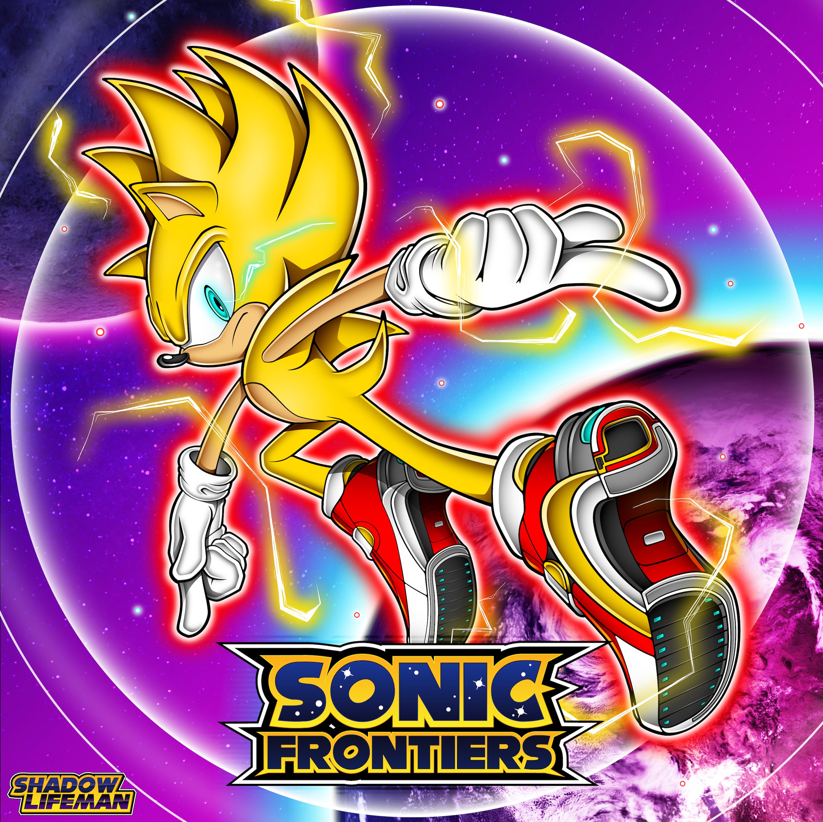 Super Sonic 2 (Sonic Frontiers), Blake_Art in 2023