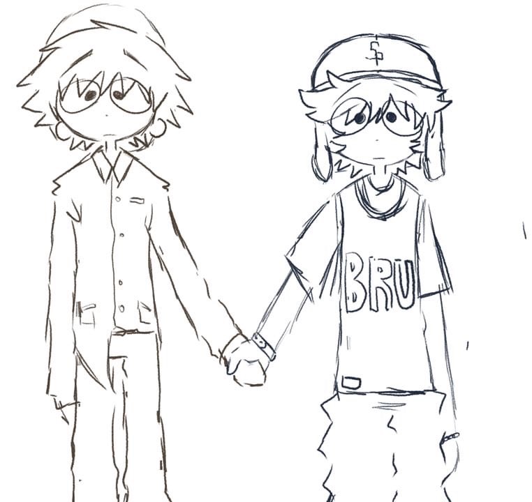 spikneel's tweet photo. cowboy tweek, cholo craig (unfinished) https://t.co/173uidM4aY