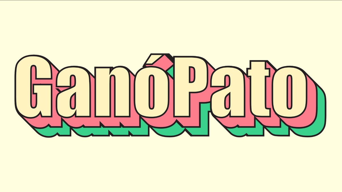 #GanóPato