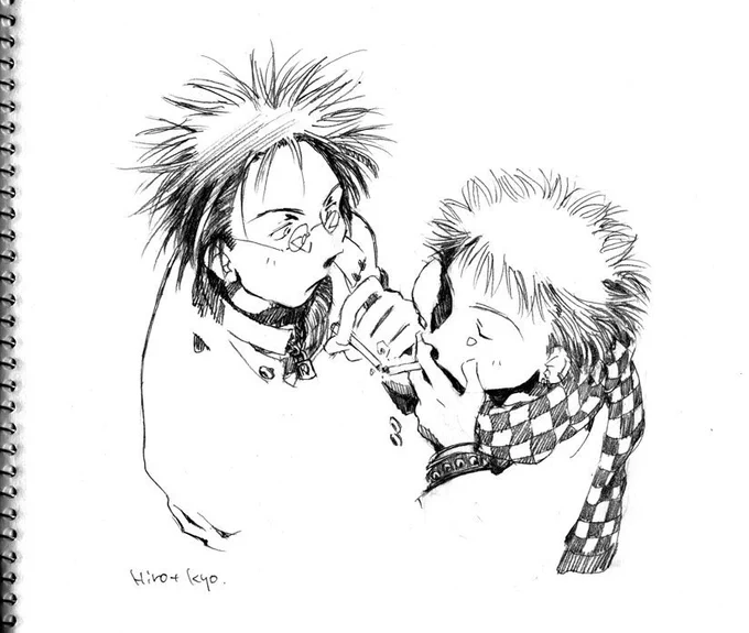 #このタグを見た人は自分が描いたモノクロ絵を貼れ

急に寒くなりましたね☆
#break_through 